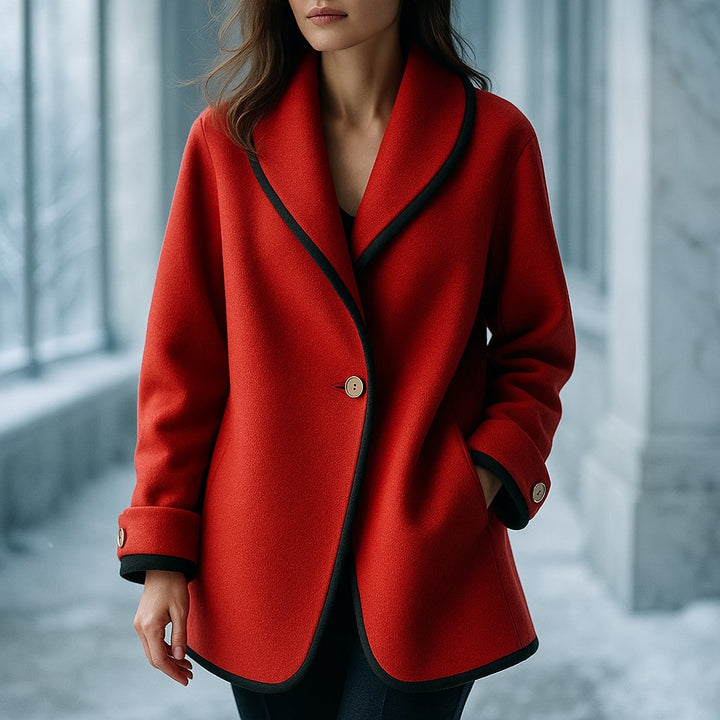 Oversized Wool Coat for women — view 6 — Moraine Fashion