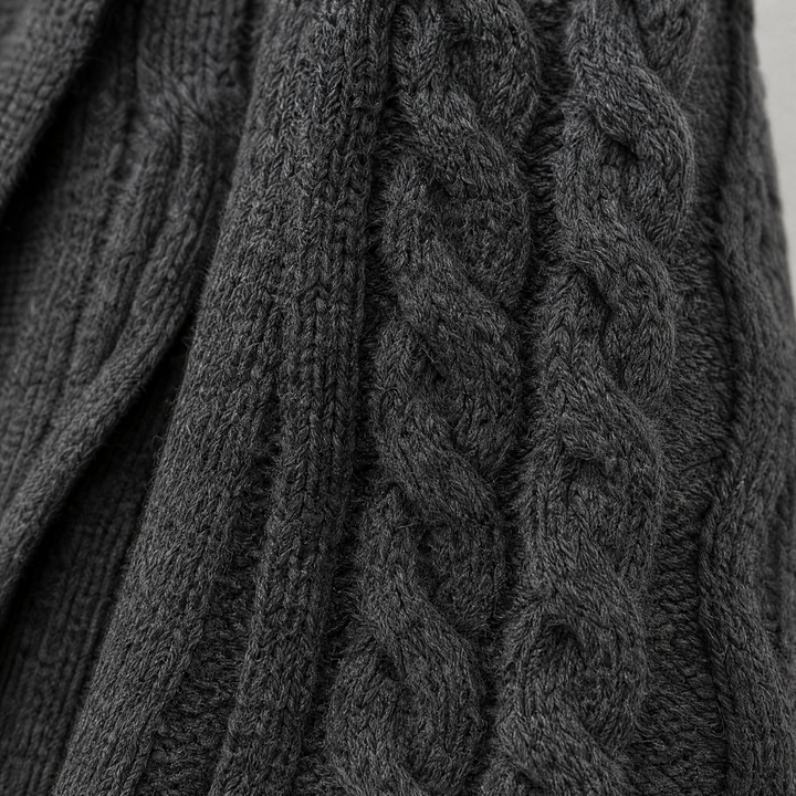 Freya | Women's Cable Knit Cardigan - view 3