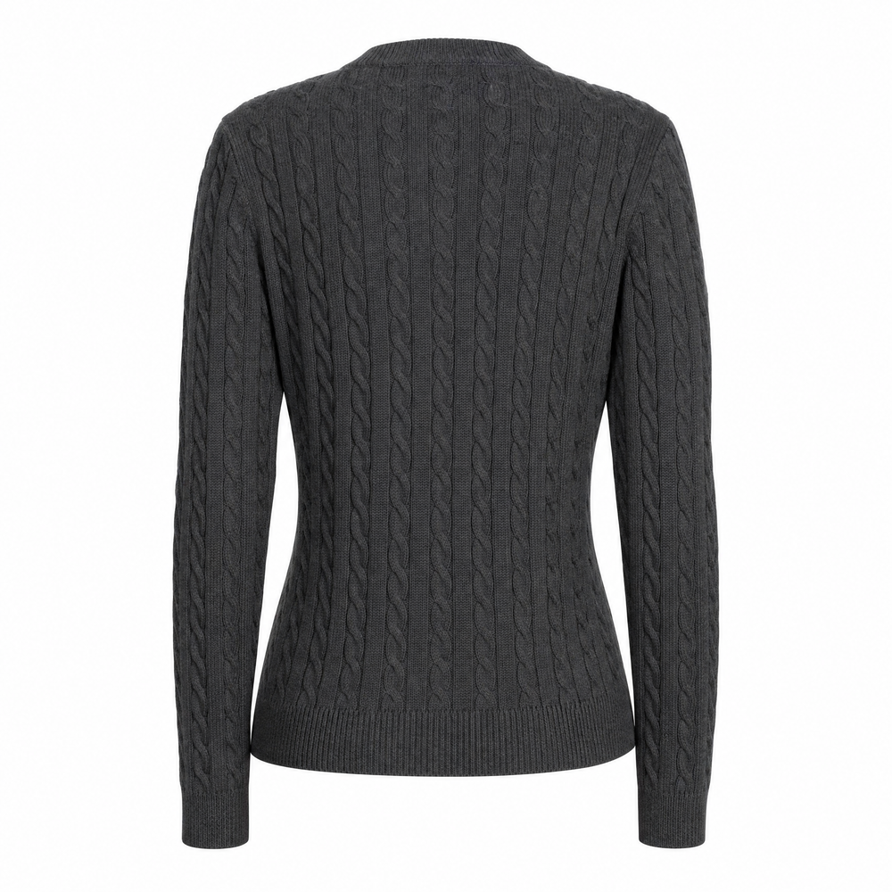 Freya | Women's Cable Knit Cardigan - view 2