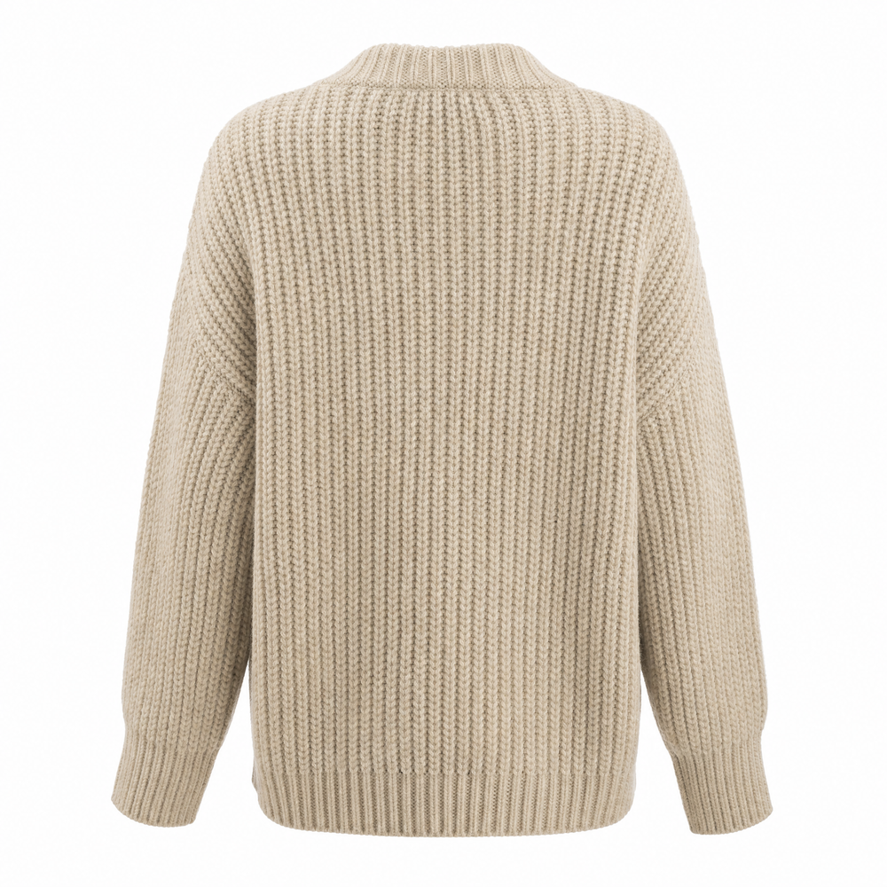 Isla | Women's Chunky Knit Cardigan - view 2
