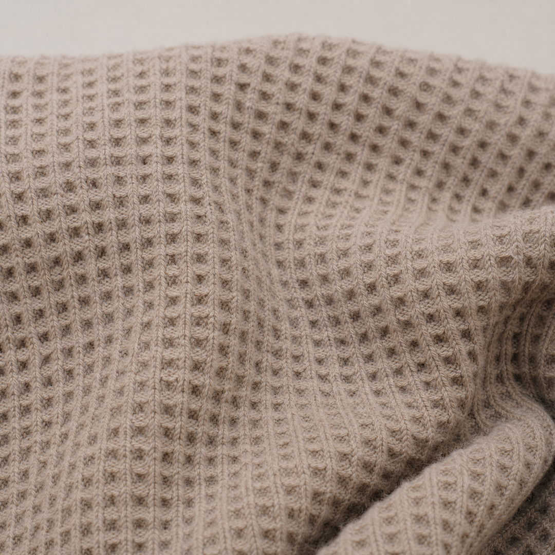 Mila | Women's Waffle Knit Cardigan - view 3