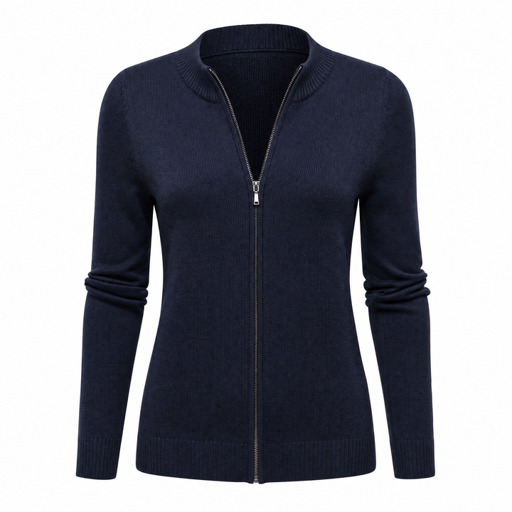 Grace | Women's Zip-Up Knit Cardigan - view 1