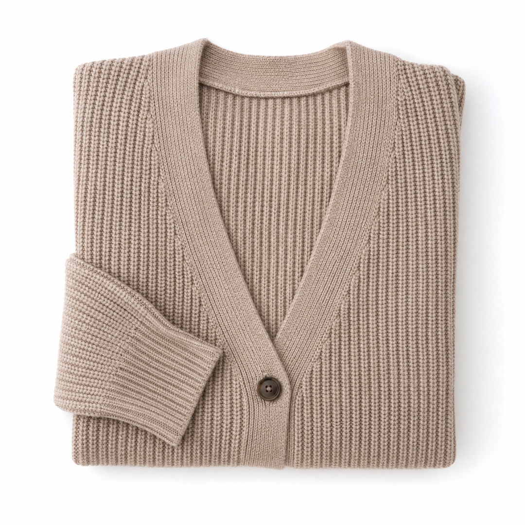 Mila | Women's Waffle Knit Cardigan - view 4