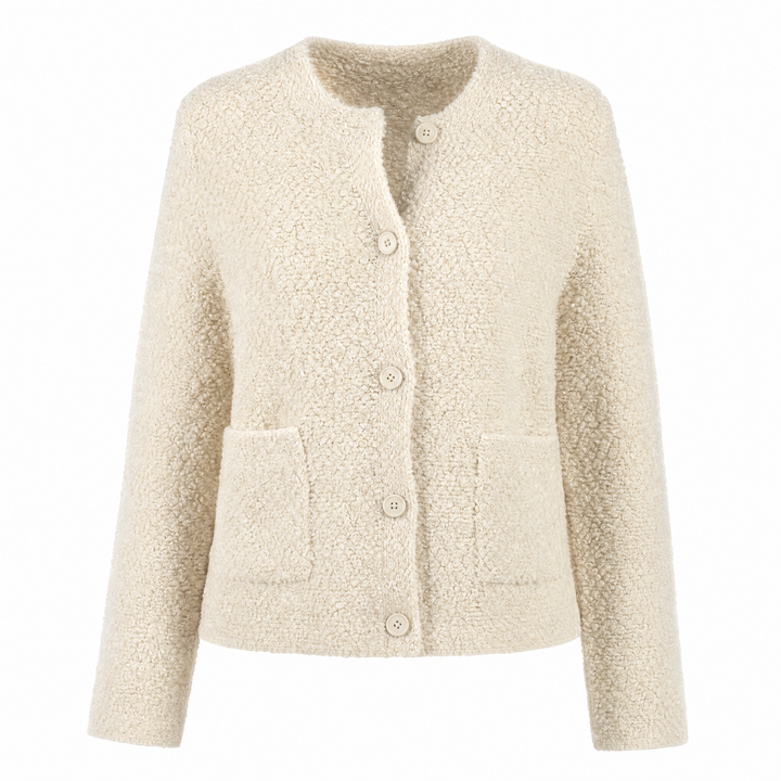 Rosalind | Women's Textured Boucle Cardigan - view 1