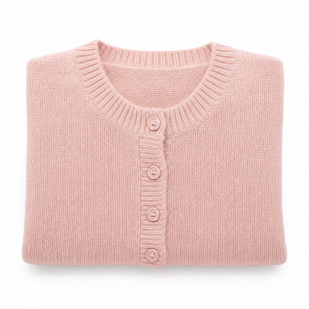 Hazel | Women's Cropped Knit Cardigan - view 4