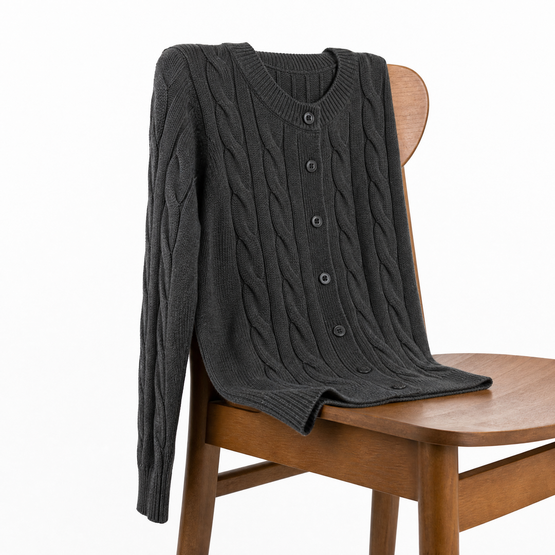 Freya cardigan - styled view