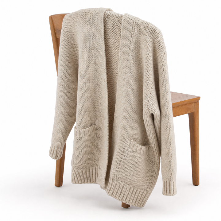 Isla cardigan - styled view