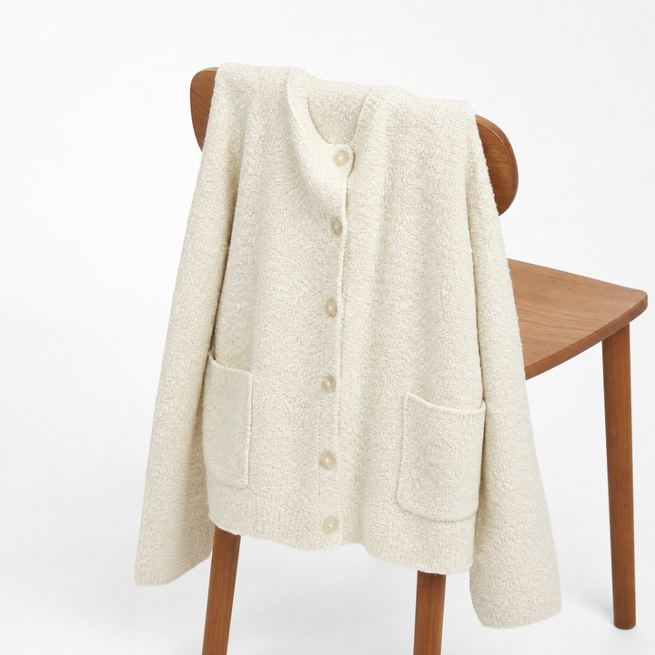 Rosalind cardigan - styled view