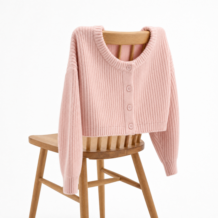 Hazel cardigan - styled view