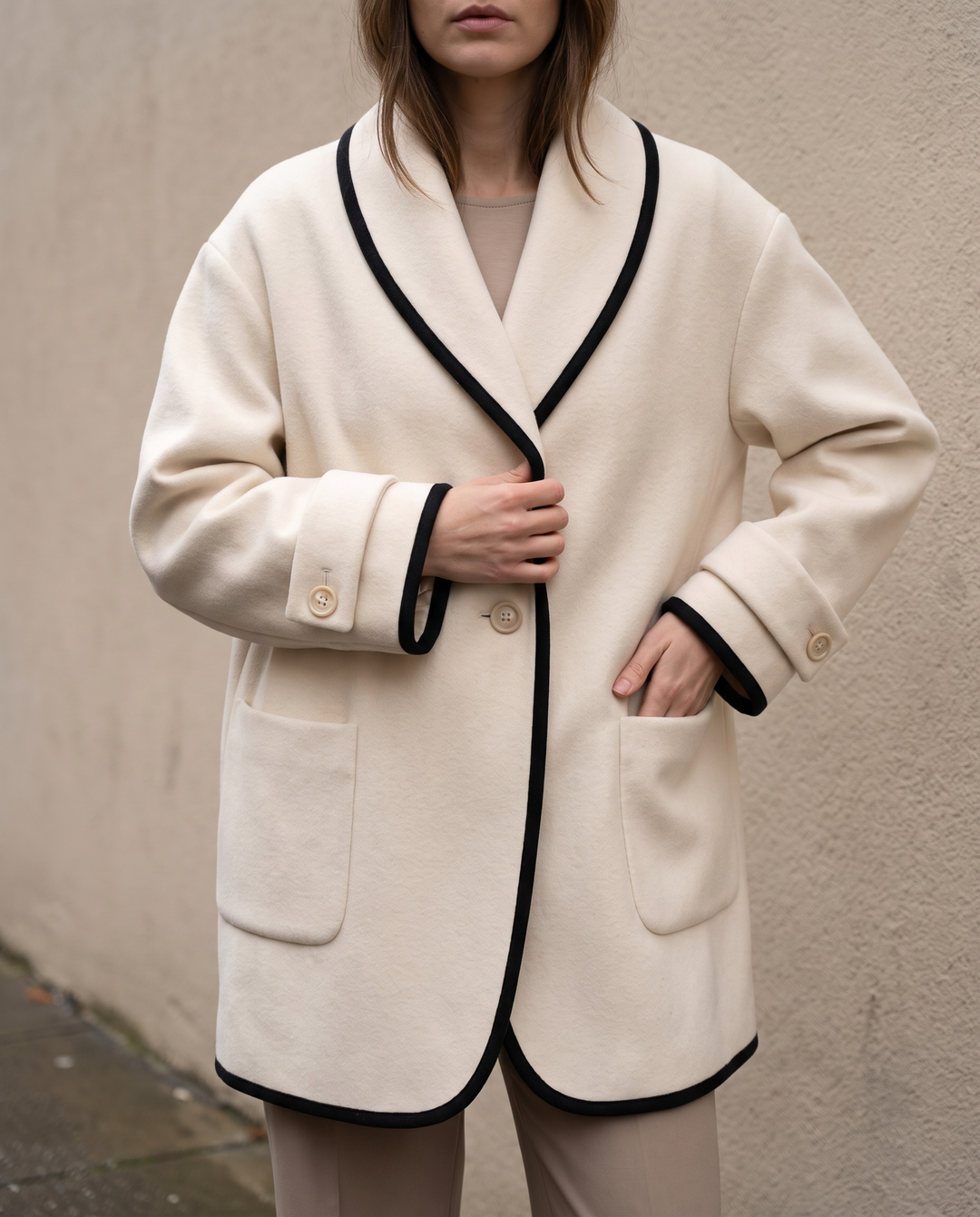 Oversized Wool Coat for women — Moraine Fashion