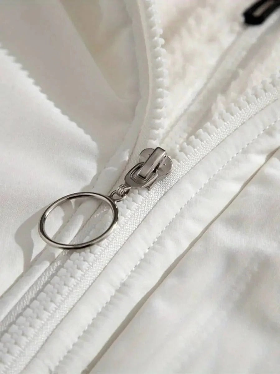 Thea | Fleece Lined Hooded Puffer Jacket for Women