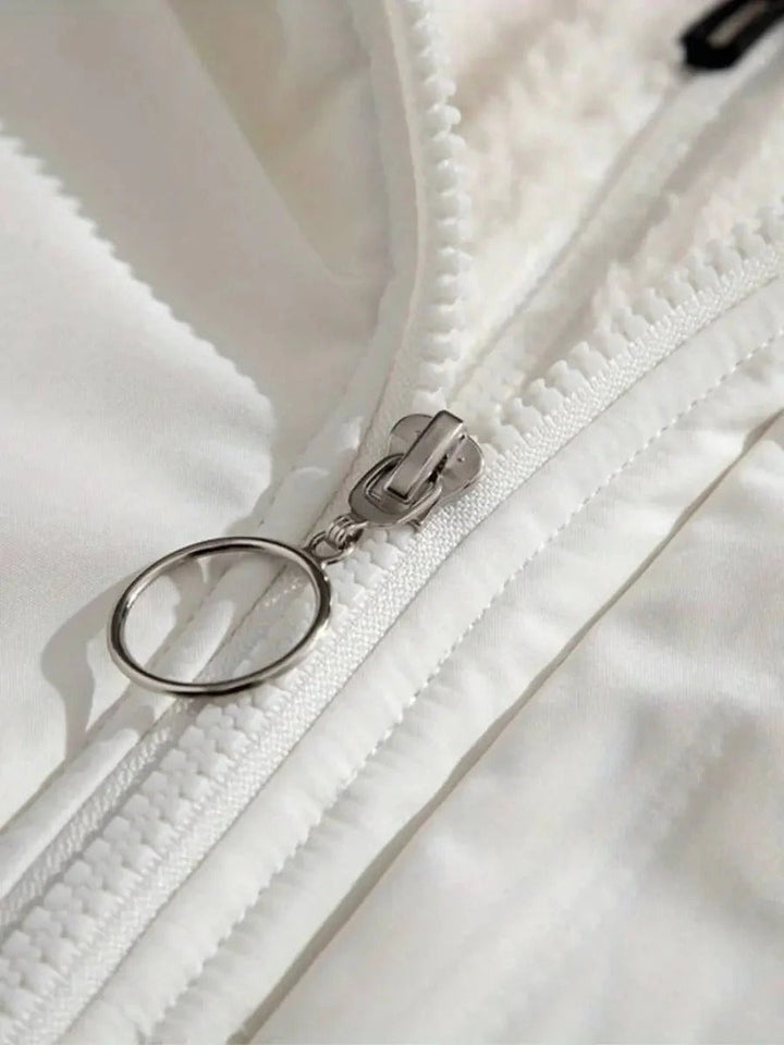 Thea | Fleece Lined Hooded Puffer Jacket for Women