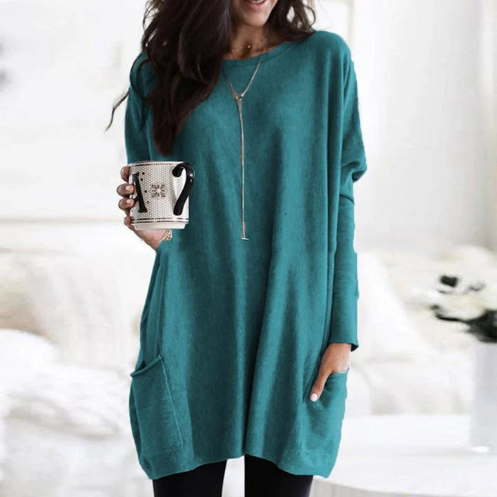 Aderyn Oversized Longline Tunic Jumper for Women
