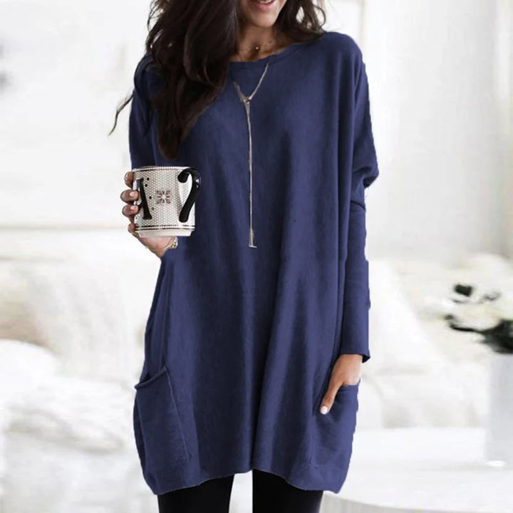 Aderyn Oversized Longline Tunic Jumper for Women