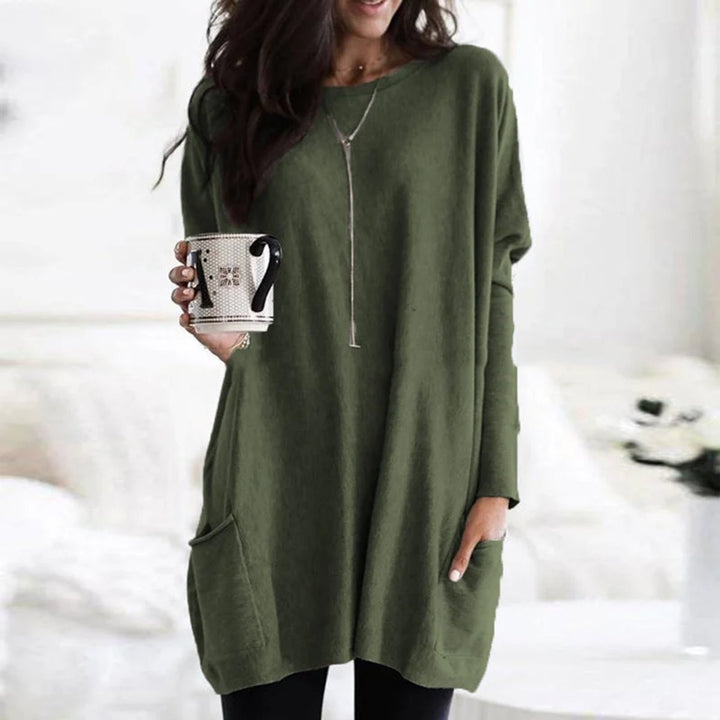 Aderyn Oversized Longline Tunic Jumper for Women