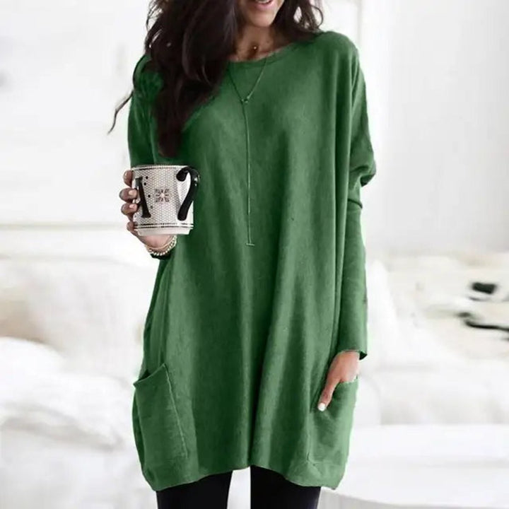 Aderyn Oversized Longline Tunic Jumper for Women