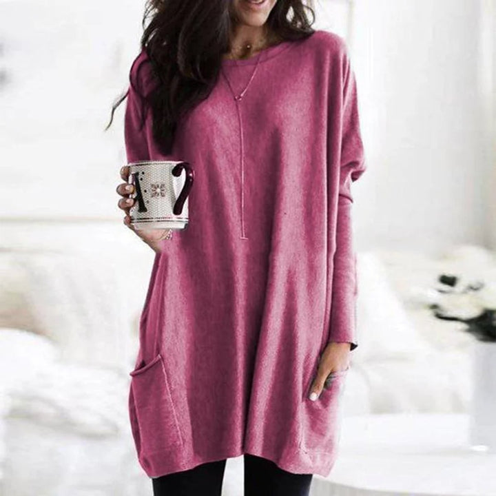 Aderyn Oversized Longline Tunic Jumper for Women