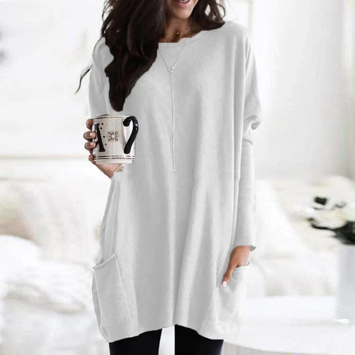 Aderyn Oversized Longline Tunic Jumper for Women
