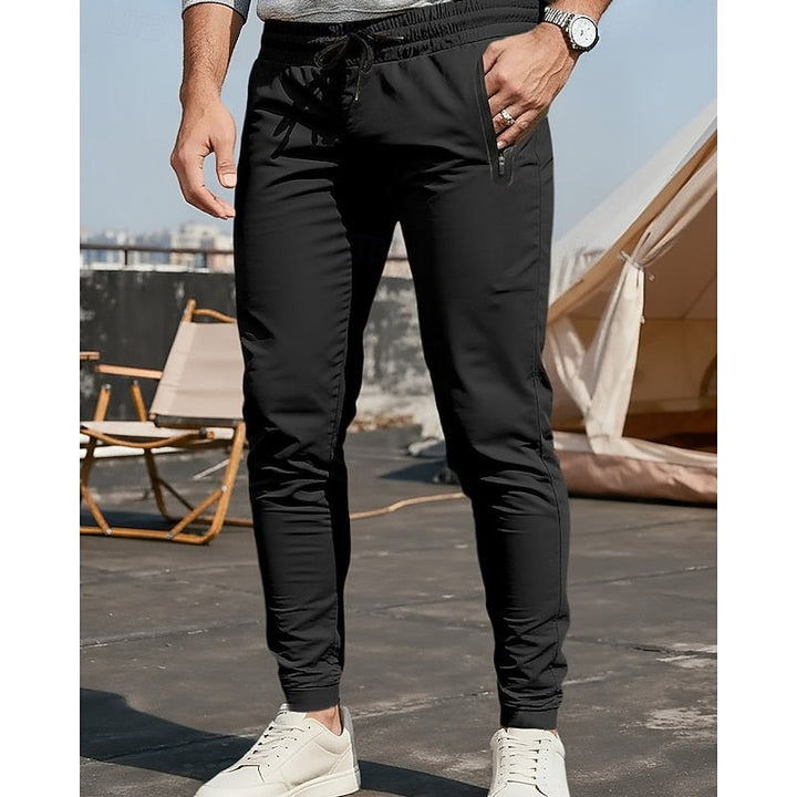 Tapered Everyday Joggers — Alistair, Navy Blue