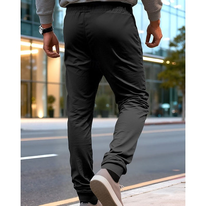 Tapered Everyday Joggers — Alistair, Navy Blue