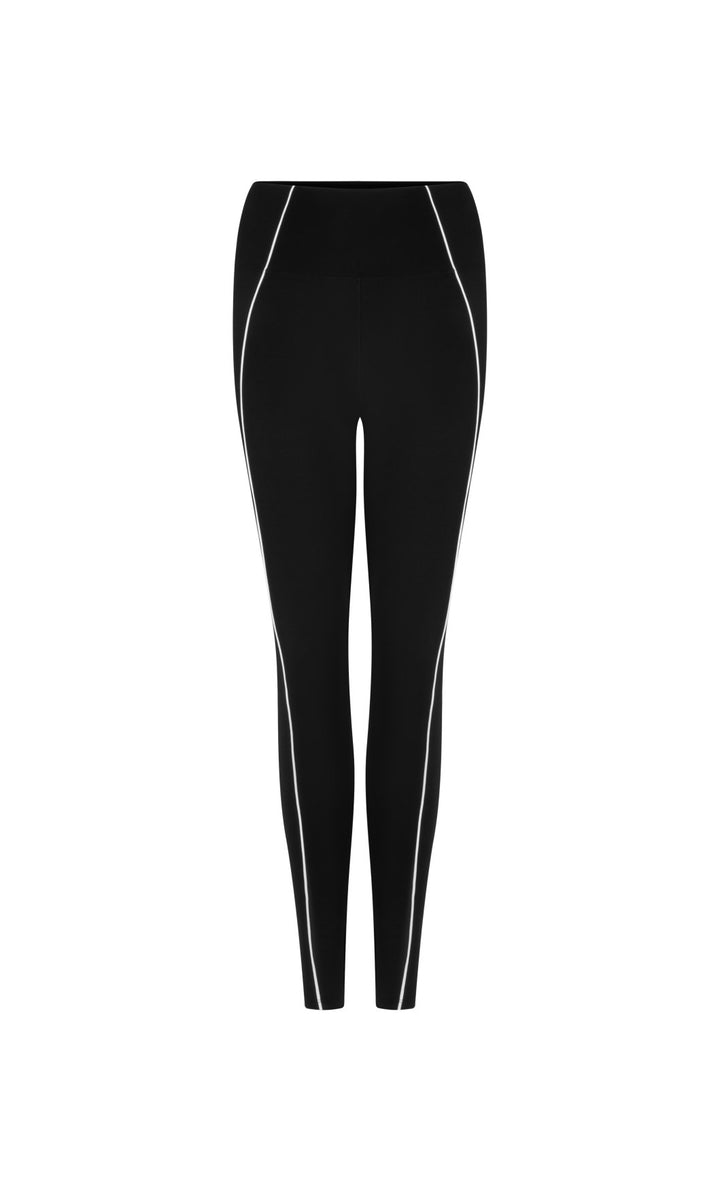 Amberly — Sleek High Waisted Black Leggings (5), Moraine Fashion