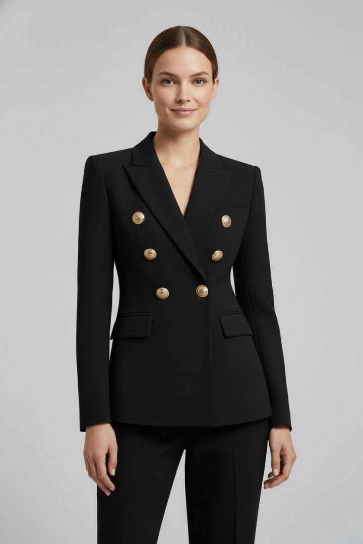 Annabelle — Double Breasted Tailored Blazer (8), Moraine Fashion