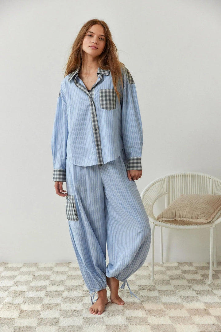 Cotton Pyjamas with Long Sleeves