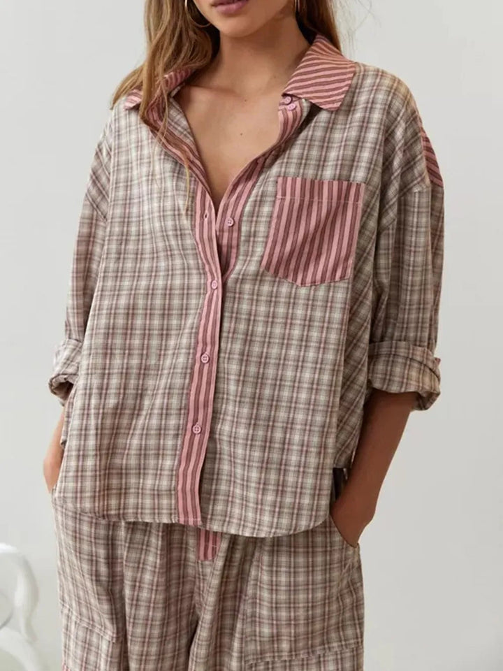 Cotton Pyjamas with Long Sleeves