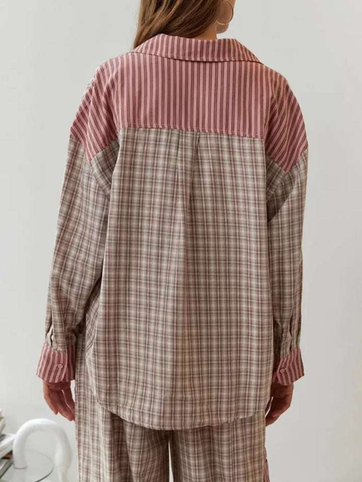 Cotton Pyjamas with Long Sleeves