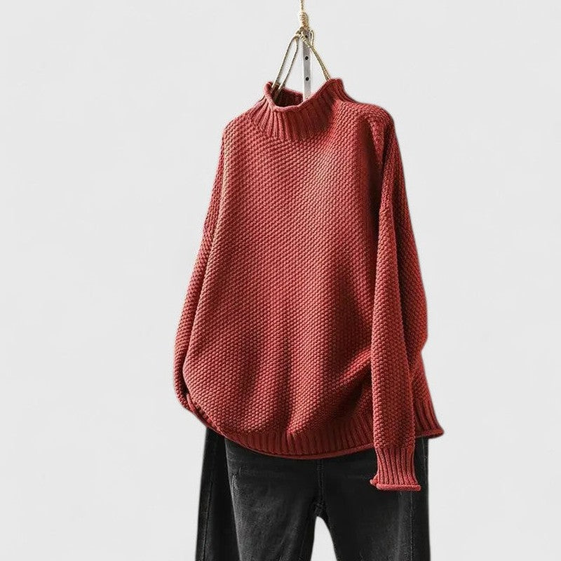 Braith Chunky Roll Neck Winter Jumper for Women