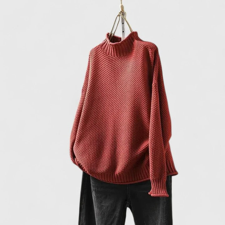 Braith Chunky Roll Neck Winter Jumper for Women