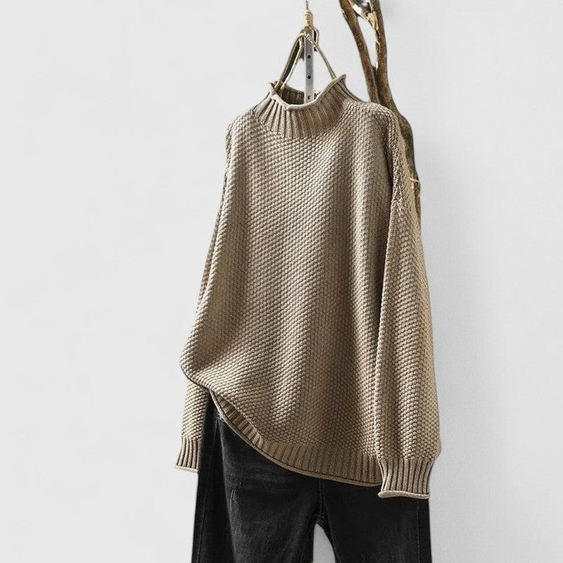 Braith Chunky Roll Neck Winter Jumper for Women