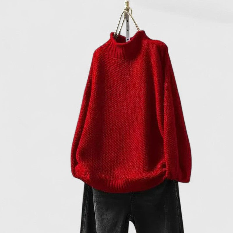Braith Chunky Roll Neck Winter Jumper for Women