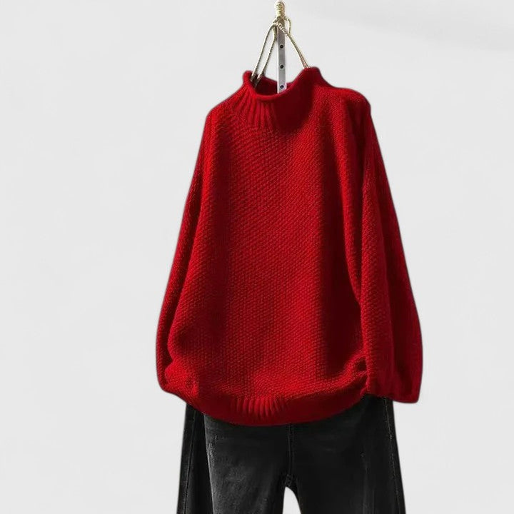 Braith Chunky Roll Neck Winter Jumper for Women