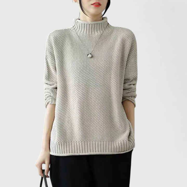 Braith Chunky Roll Neck Winter Jumper for Women