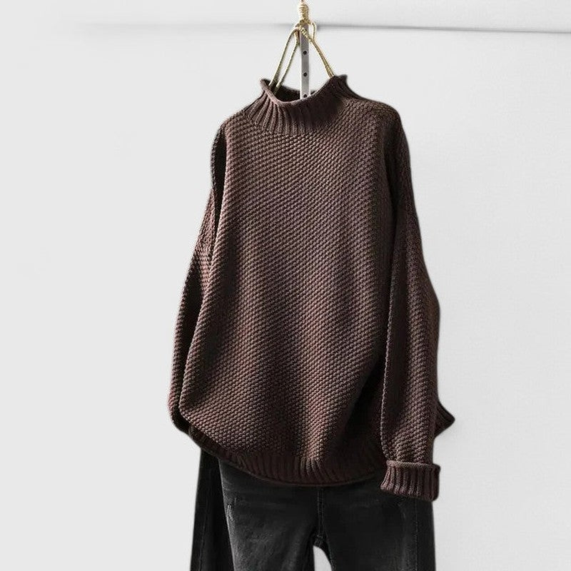 Braith Chunky Roll Neck Winter Jumper for Women