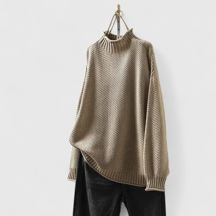 Braith Chunky Roll Neck Winter Jumper for Women