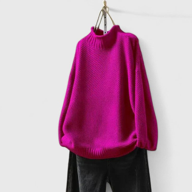 Braith Chunky Roll Neck Winter Jumper for Women