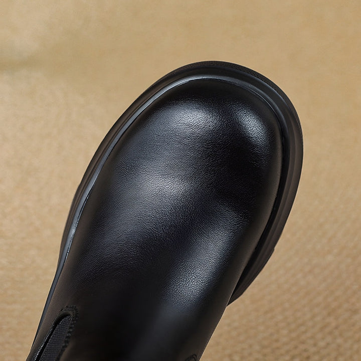 Platform Chelsea Boots for Women — Bridget, Black