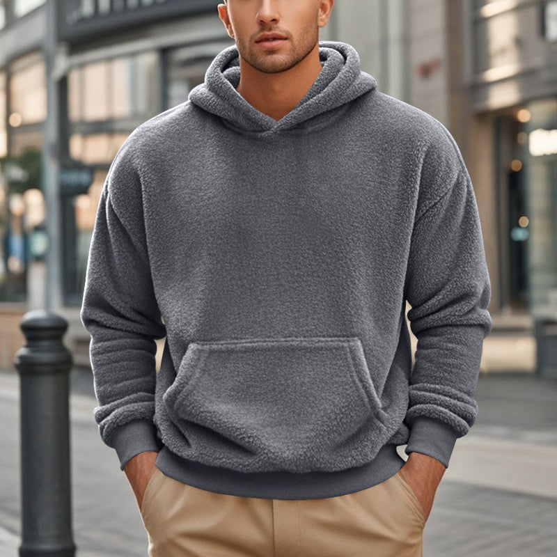 Fleece Lined Hoodie for Men — Reuben, image 6