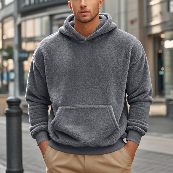 Fleece Lined Hoodie for Men — Reuben, image 6