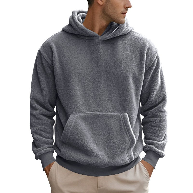 Fleece Lined Hoodie for Men — Reuben, image 7