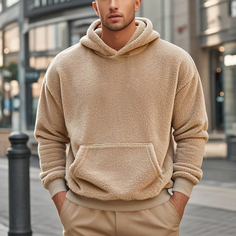 Fleece Lined Hoodie for Men — Reuben, image 9