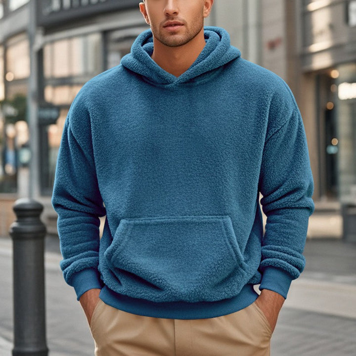 Fleece Lined Hoodie for Men — Reuben, image 11