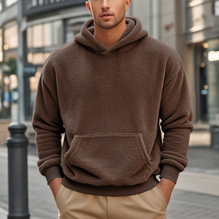 Fleece Lined Hoodie for Men — Reuben, image 14