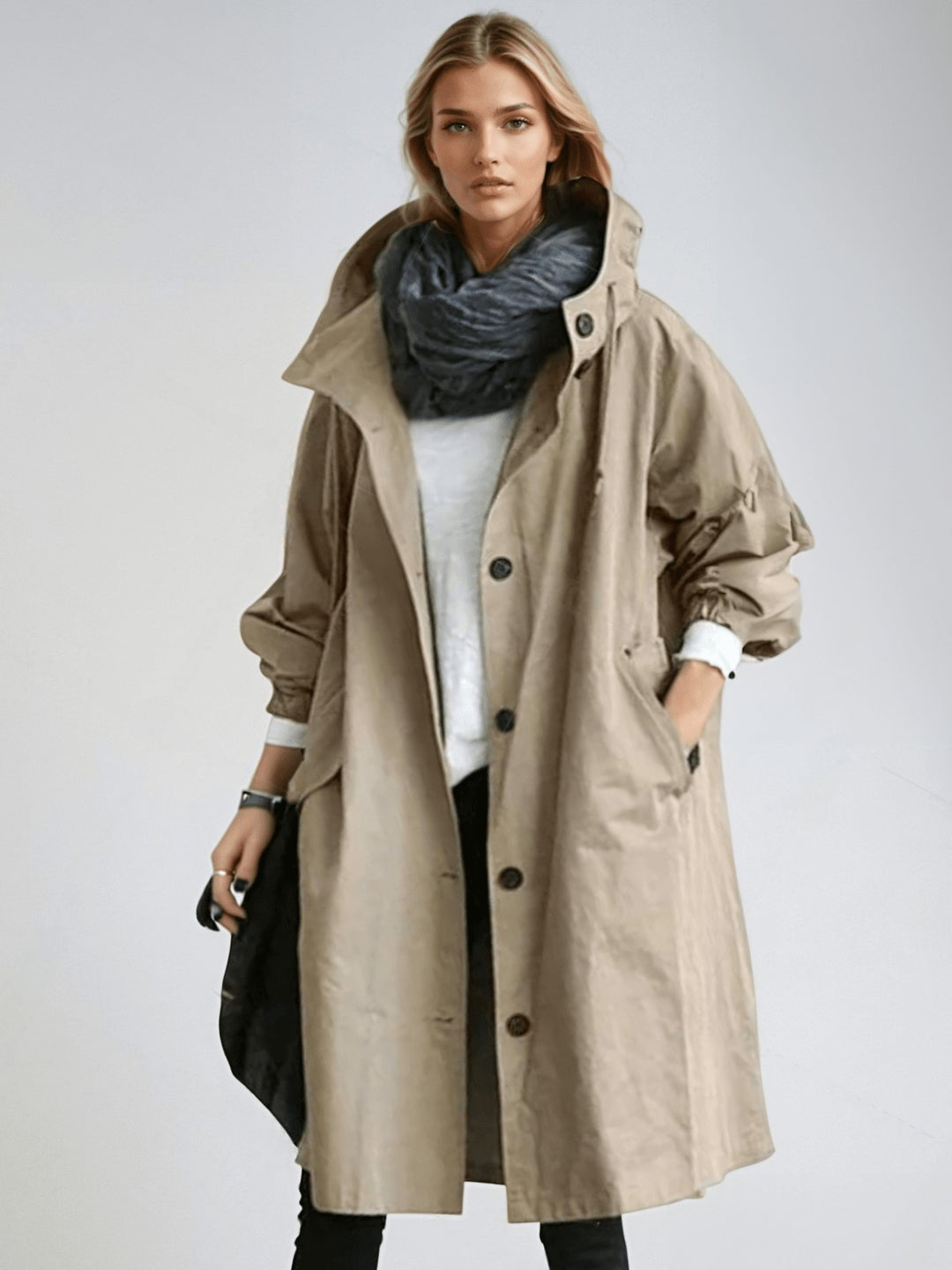 Double Breasted Trench Coat for Women — Josephine, image 1