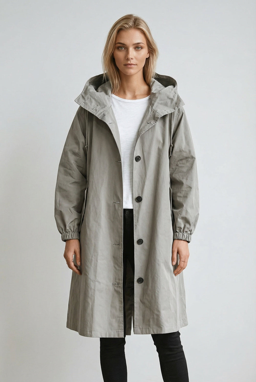 Double Breasted Trench Coat for Women — Josephine, image 2