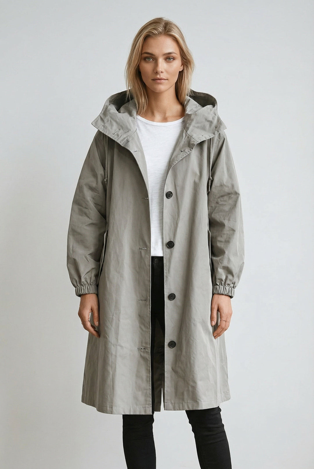 Double Breasted Trench Coat for Women — Josephine, image 2