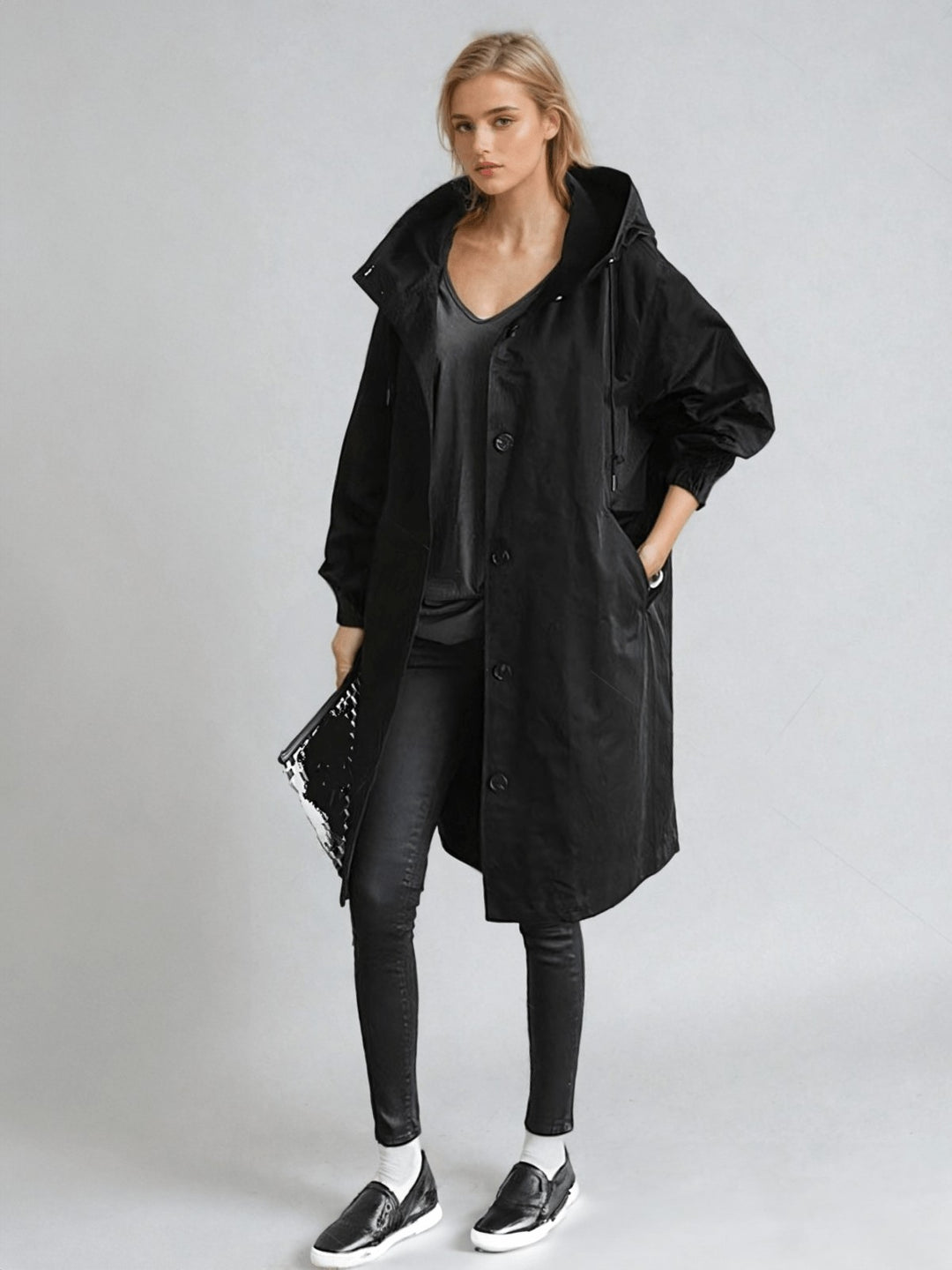 Double Breasted Trench Coat for Women — Josephine, image 8