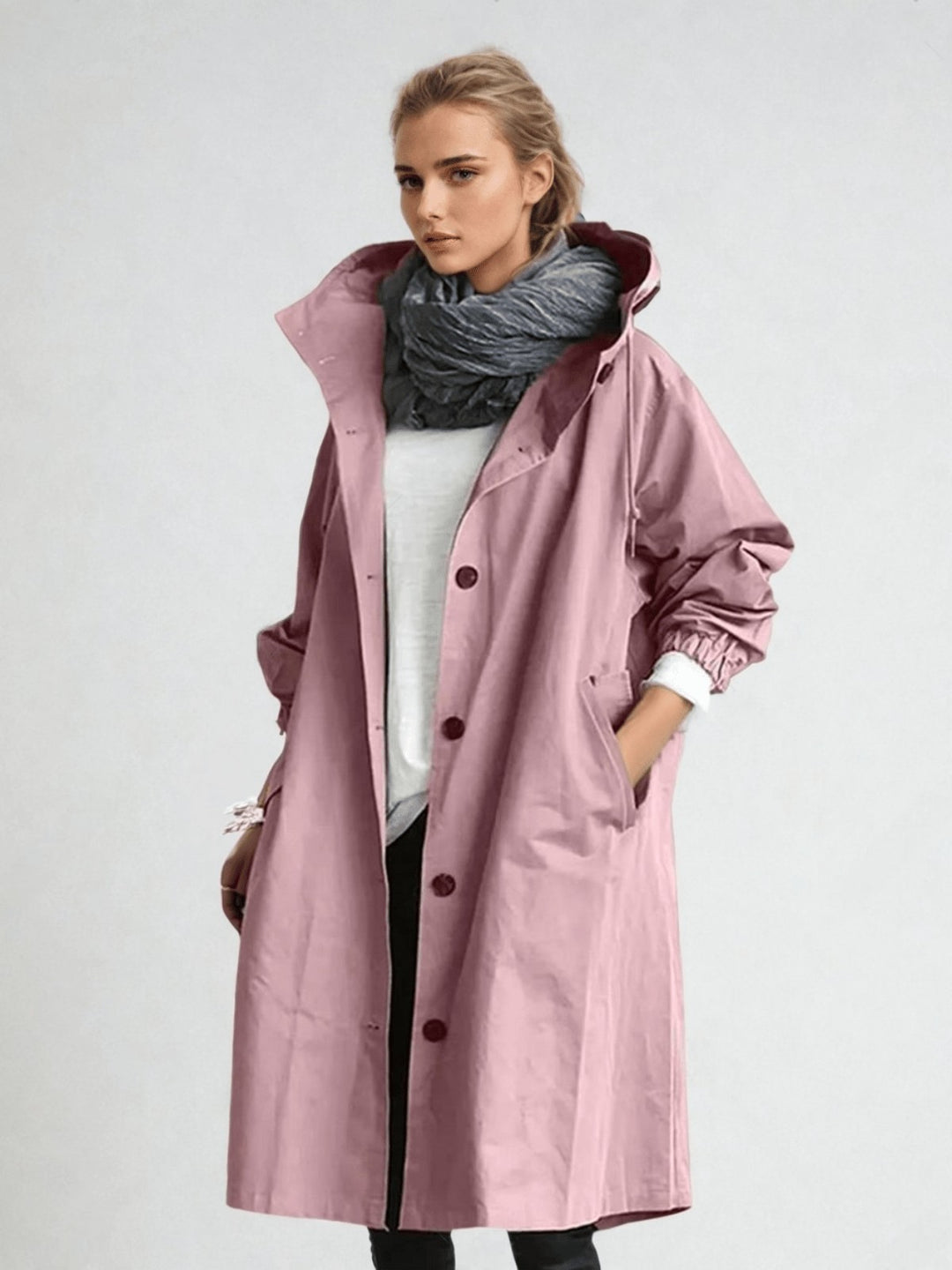 Double Breasted Trench Coat for Women — Josephine, image 11